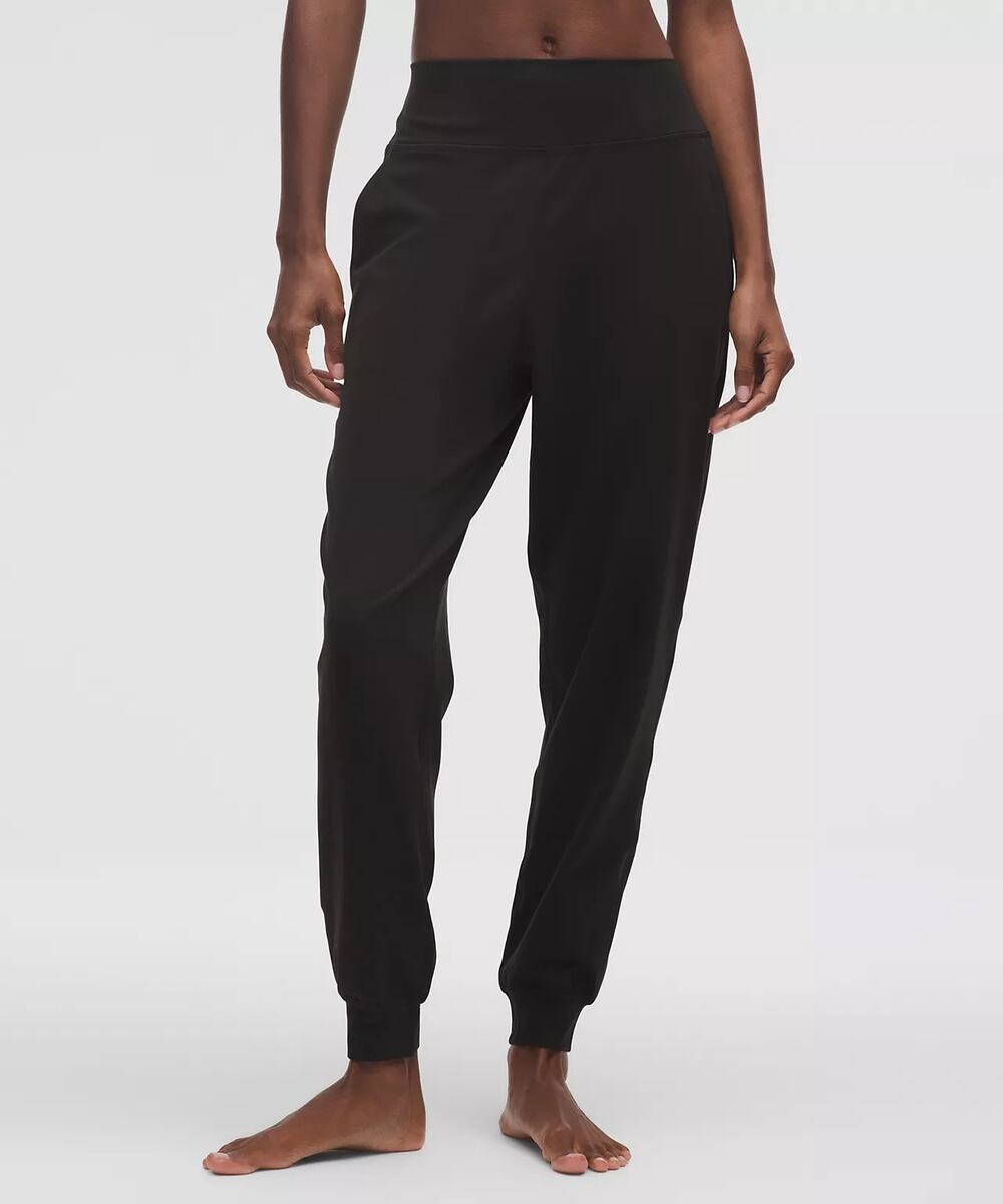 Lululemon Black Align High-Rise Athletic Yoga Athleisure Jogger Pants Size 6